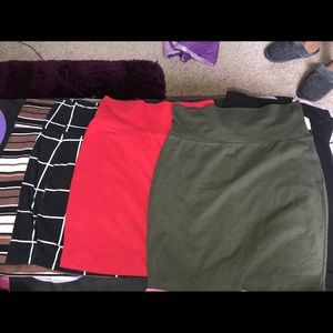 5 mini skirts